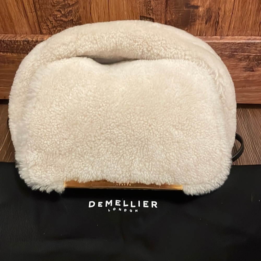 DeMellier Mini Lisbon Shearling Handbag